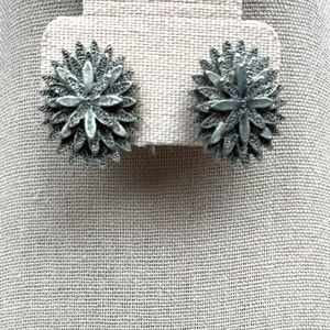 Pewter color earrings